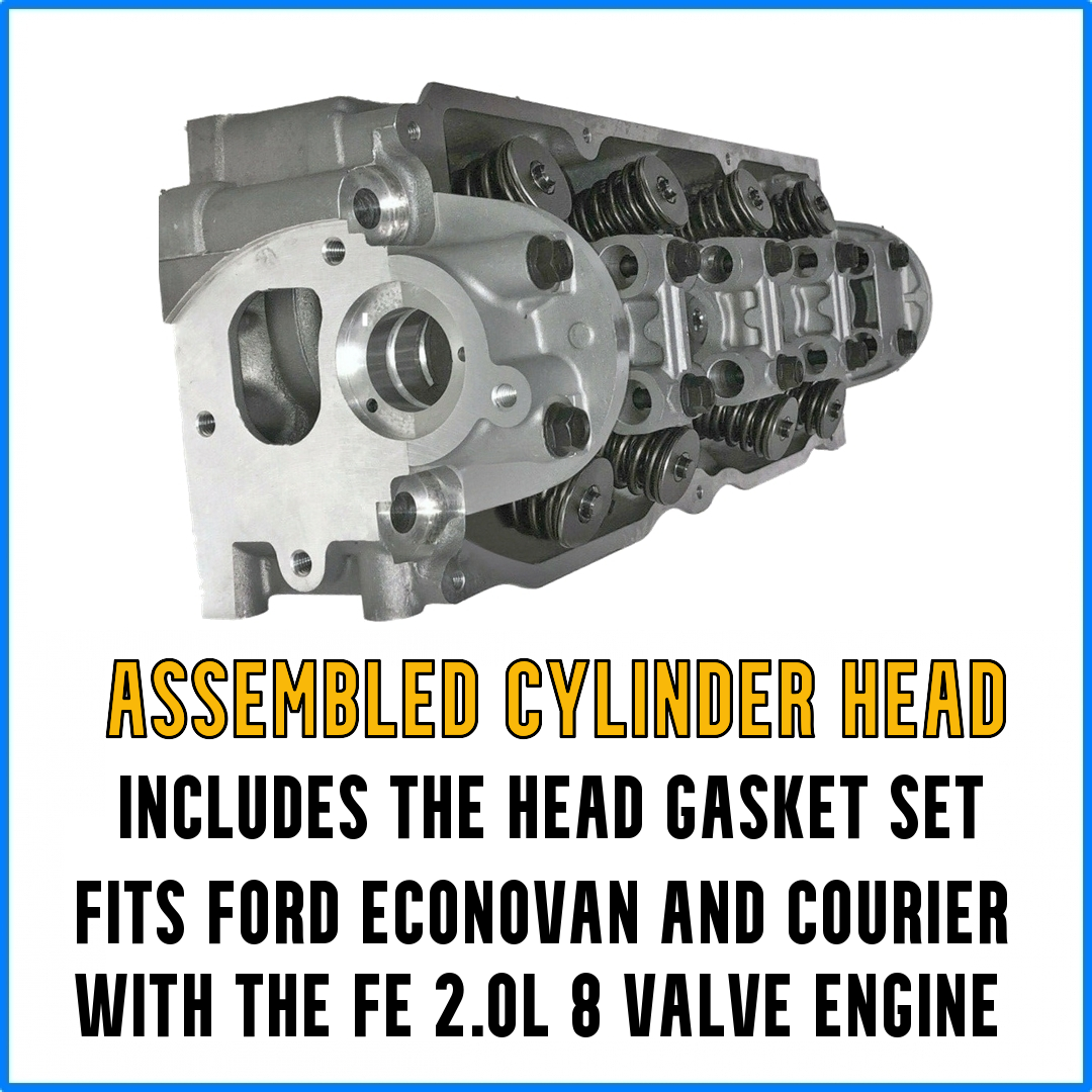 Ford Mazda FE F2 F8 Assembled Cylinder Head