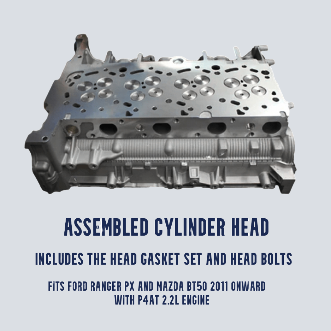 Ranger PX P4AT Assembled Cylinder Head