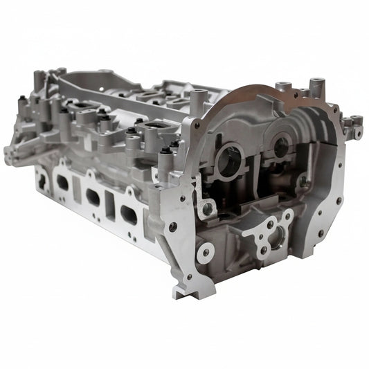 Nissan Navara YS23 Assembled Cylinder Head Angle View