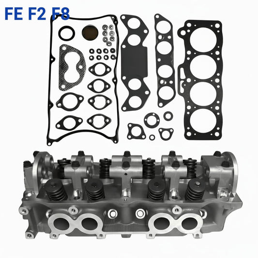 FE F2 F8 Complete Cylinder Head with Vrs Head Gasket - Ford Courier Mazda B2000