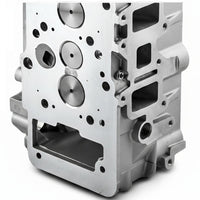 4M40T Complete Cylinder Head - Mitsubishi Pajero Triton Face View