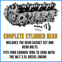 Ford Courier WLT Complete Cylinder Head