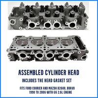 Mazda B2600 Complete Cylinder Head - Supreme Head Supply