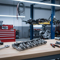 Ford Ranger P5AT Rockers On a Workshop Bench
