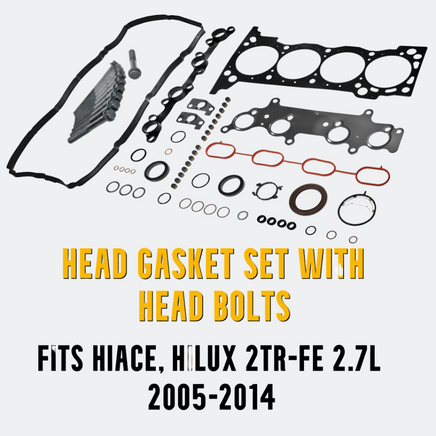 HiAce Hilux 2TR-FE Gasket Set with Bolts