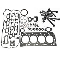 Mitsubishi Triton Challenger 4D56 cylinder head gasket set with head bolts