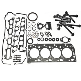 Mitsubishi Triton Challenger 4D56 cylinder head gasket set with head bolts