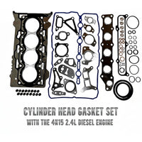 Mitsubishi Triton & Pajero Sport 4N15 Head Gasket Set With Text