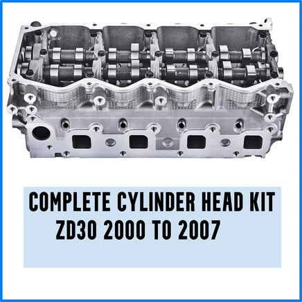 Navara Patrol ZD30 Non Common Rail Complete Cylinder Head - Supreme Head Supply