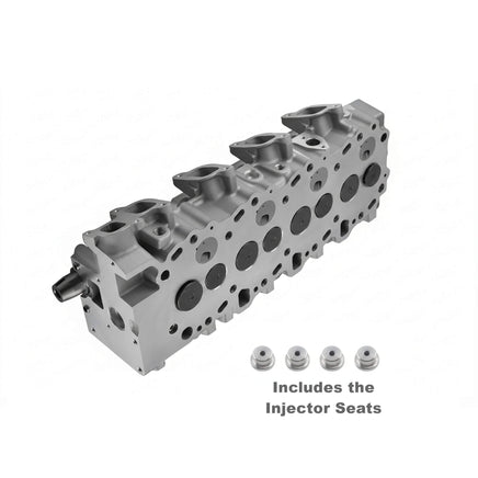 Toyota Hilux Prado 1KZ - TE 3.0L Complete Cylinder Head Face View