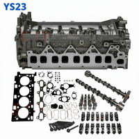 Enhanced YS23 Cylinder Heads with Camshafts - Blue Text Overlay