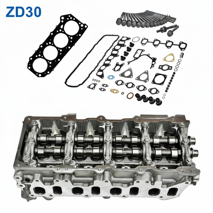 Enhanced ZD30 Complete Cylinder Head Common Rail