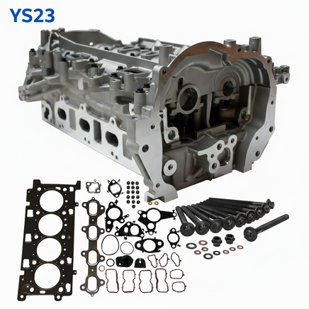 YS23 Complete Twin Cylinder Heads + Gasket Set - Nissan Navara NP300