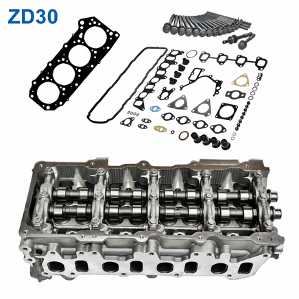 ZD30 Complete Cylinder Head Common Rail - Nissan Patrol