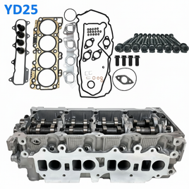 YD25 Complete Cylinder Head 8-Port - Nissan Navara Pathfinder