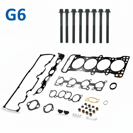 G6 Head Gasket Set + Bolts - Ford Courier Mazda B2600