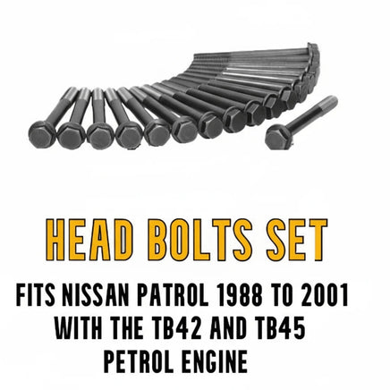 TB42 Head Gasket Set + Bolts - Nissan Patrol With Text