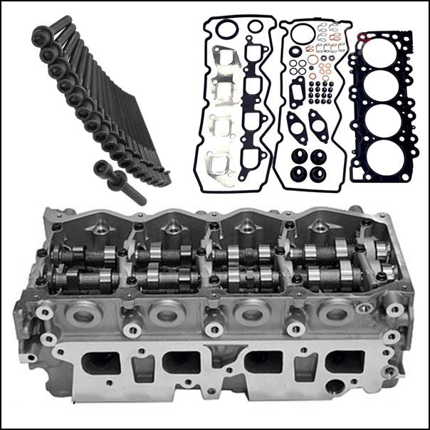 Navara YD25 Complete Cylinder Head Four Port - Supreme Head Supply